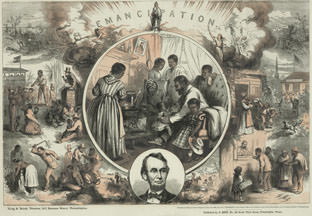 The Emancipation Proclamation freed slaves in the Confederate states.